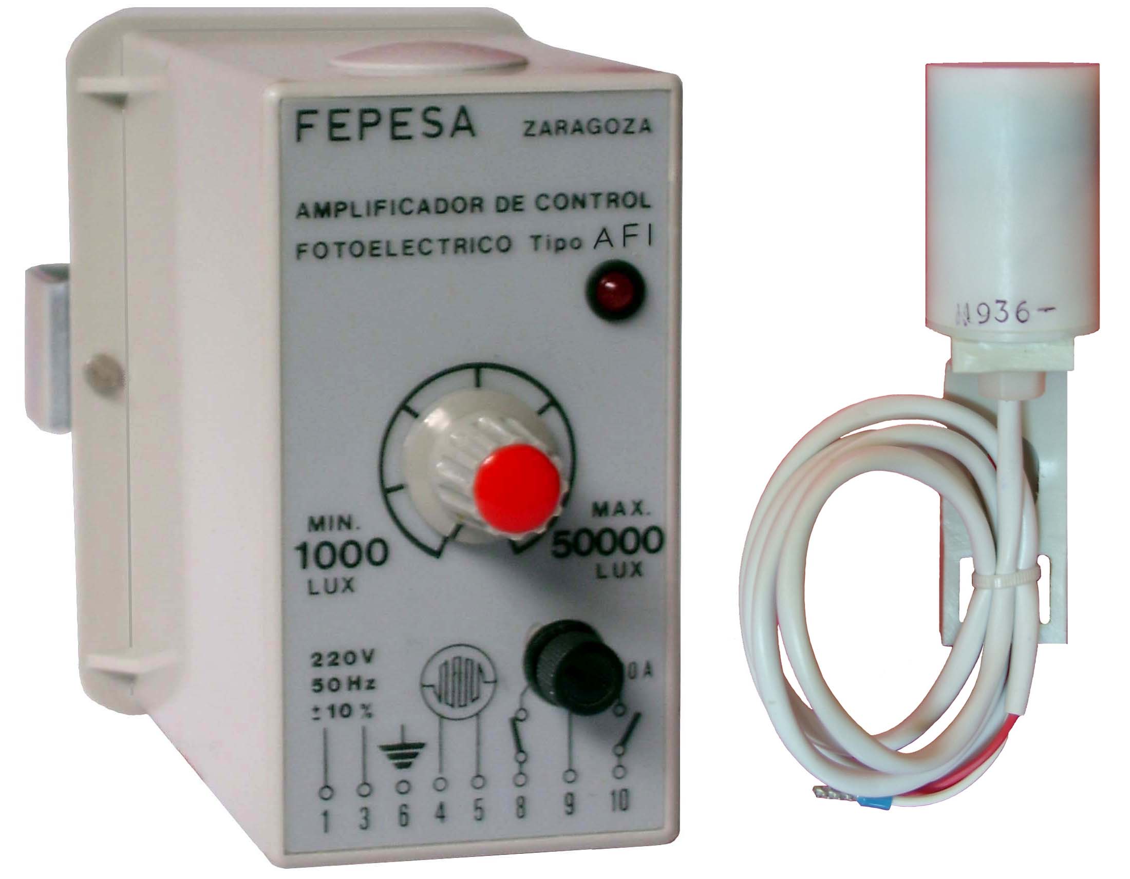 Amplificador de Control Fotoeléctrico Tipo AFI